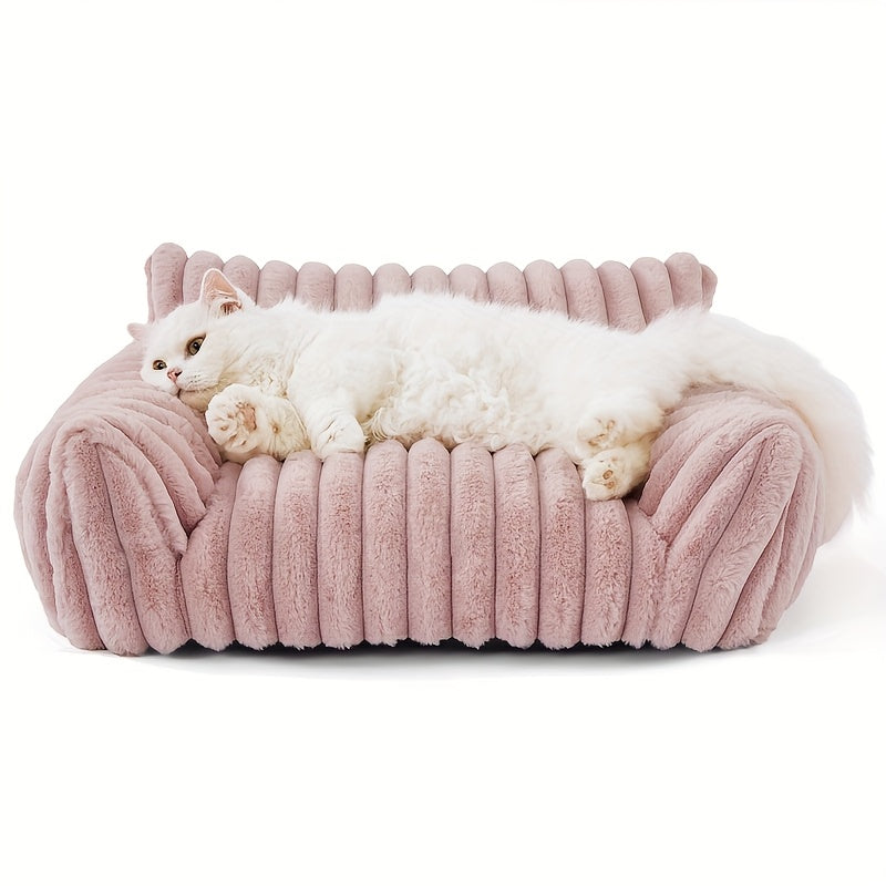 Canapé lit pour chat en polyester