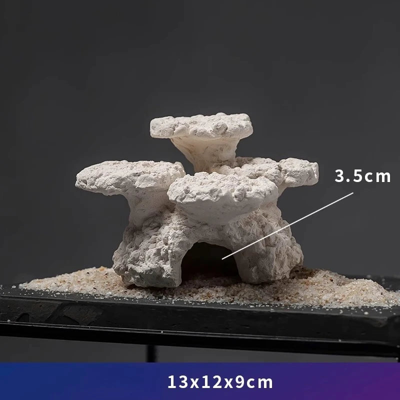 Décoration d’aquarium statue