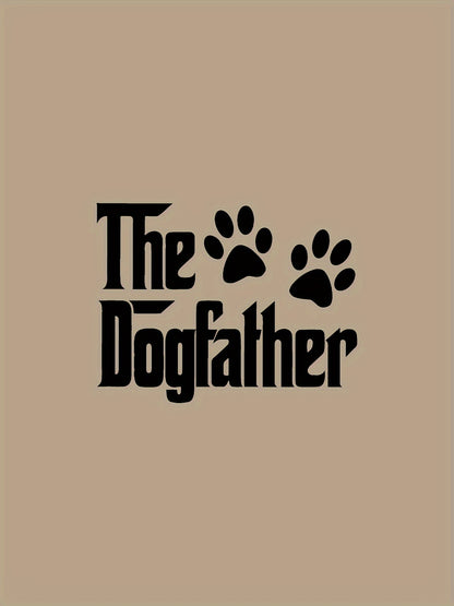 T-shirt homme à manches courtes avec motif dog father