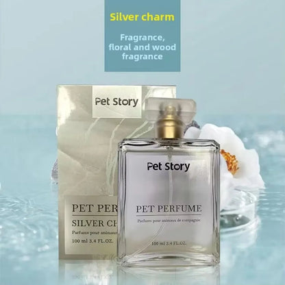 Spray parfumé pour chien et chat 100 ml – désodorisant doux pour animaux