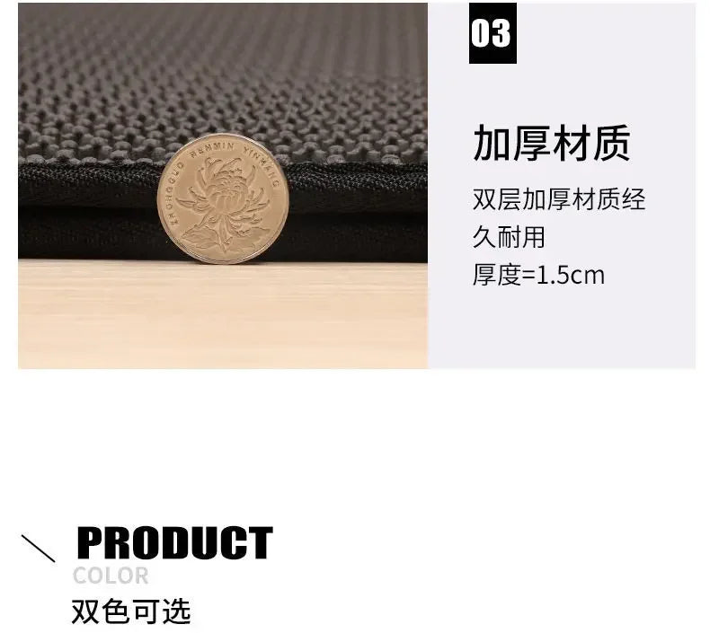 Tapis litière double couche imperméable