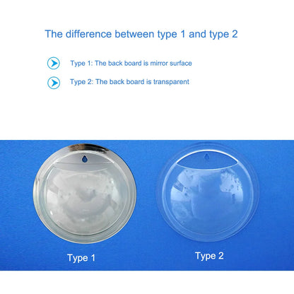 Aquarium mural en acrylique pour poissons – bol suspendu décoratif 15 ou 23 cm pour intérieur