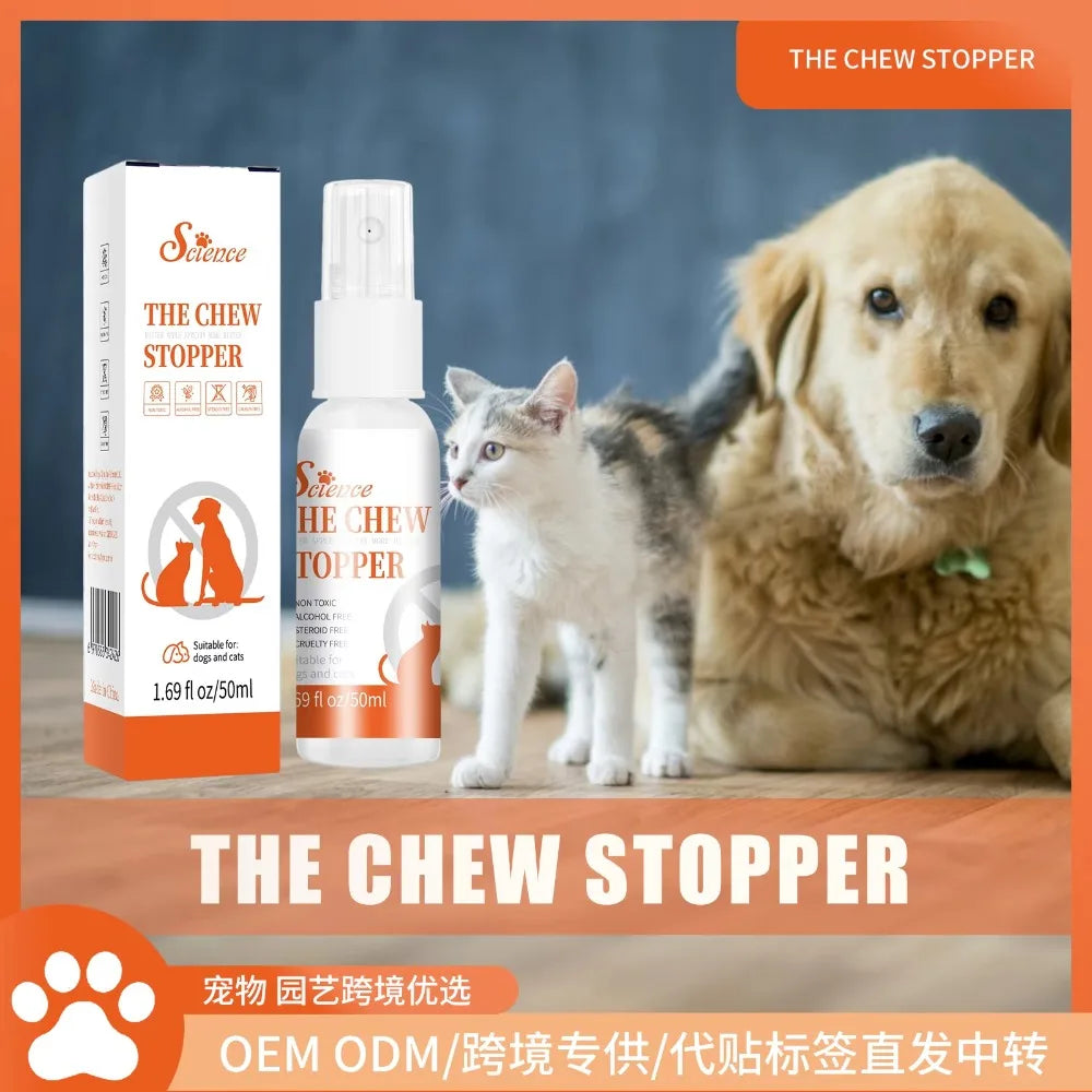 Spray parfumé pour chien et chat 100 ml – désodorisant doux pour animaux