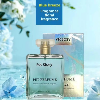 Spray parfumé pour chien et chat 100 ml – désodorisant doux pour animaux