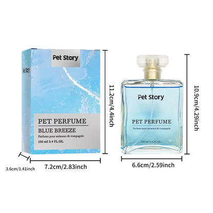 Spray parfumé pour chien et chat 100 ml – désodorisant doux pour animaux