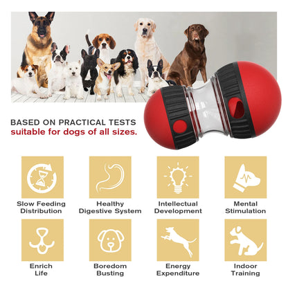 Balle distributrice de friandises pour chien et chat – jouet interactif d’intelligence et d’activité physique