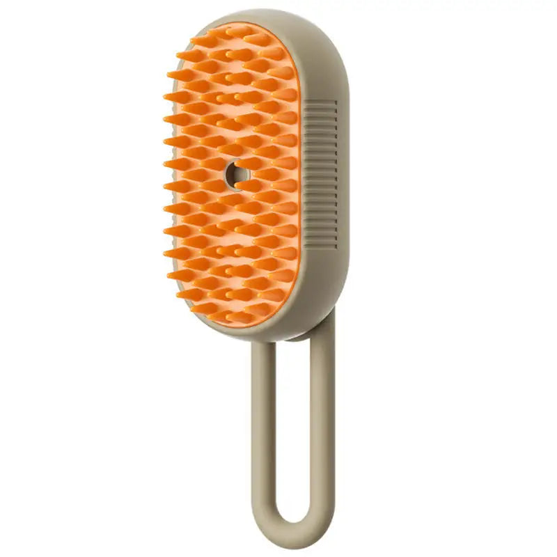 Brosse de toilettage pour chien et chat avec spray intégré – peigne de massage doux antistress USB rechargeable