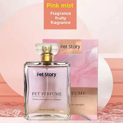 Spray parfumé pour chien et chat 100 ml – désodorisant doux pour animaux