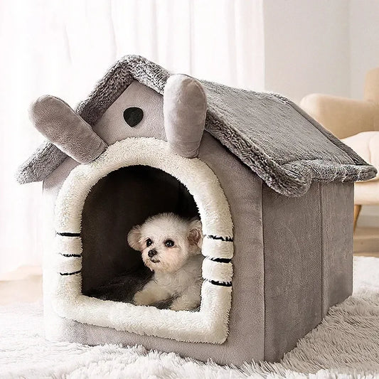winterFolding houses for small and medium sized dogs and cats, mattresses, pet products, puppy baskets, winter kennels