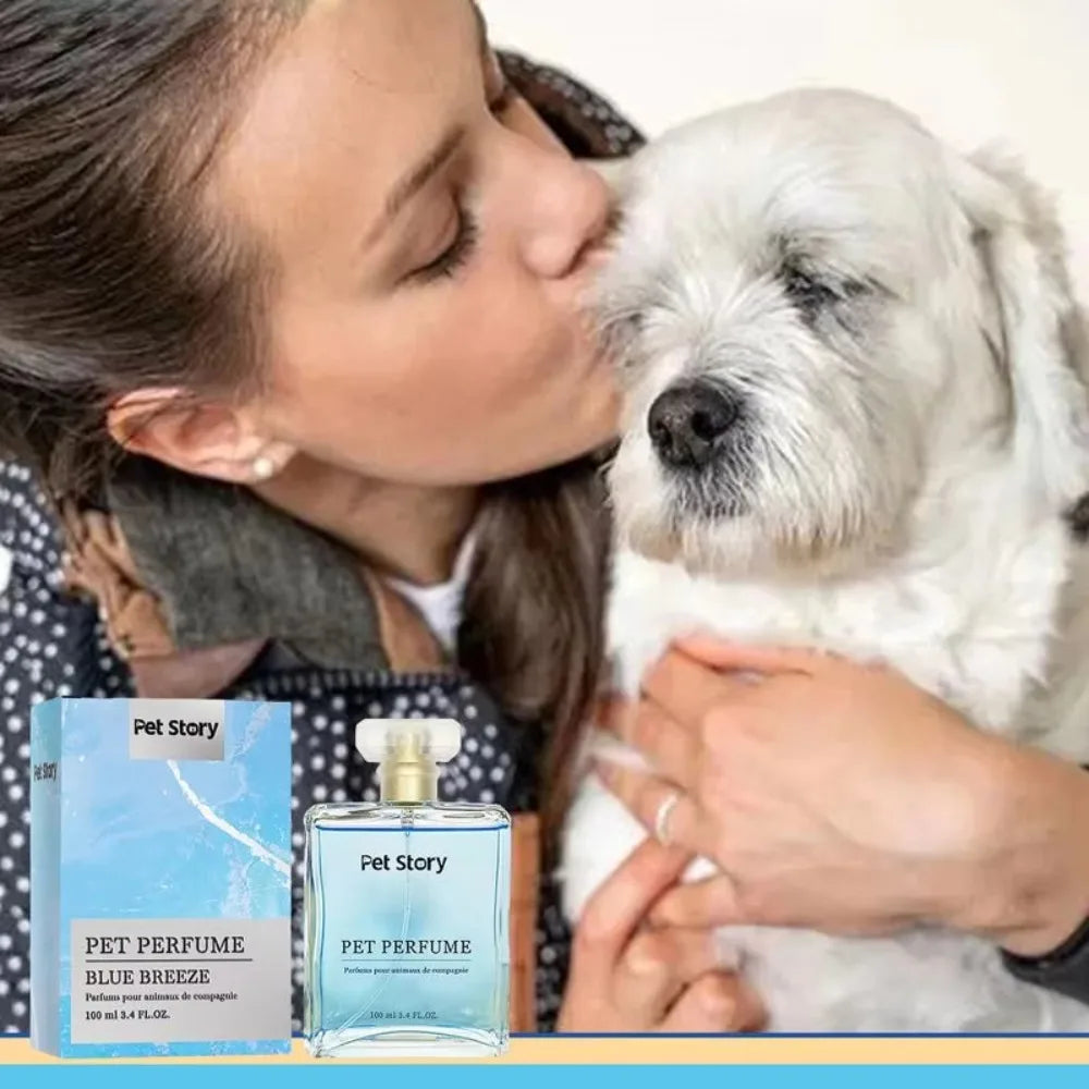 Spray parfumé pour chien et chat 100 ml – désodorisant doux pour animaux