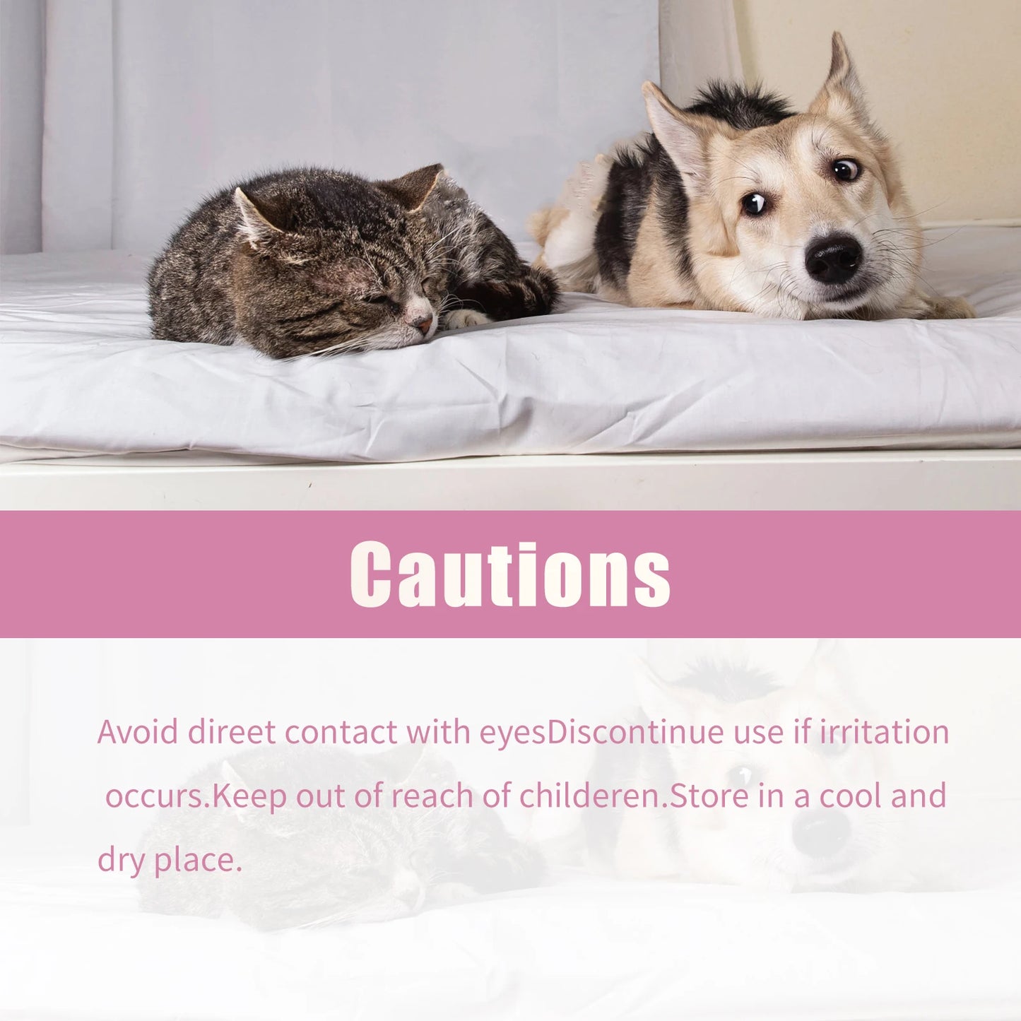 Spray parfumé pour chien et chat 100 ml – désodorisant doux pour animaux