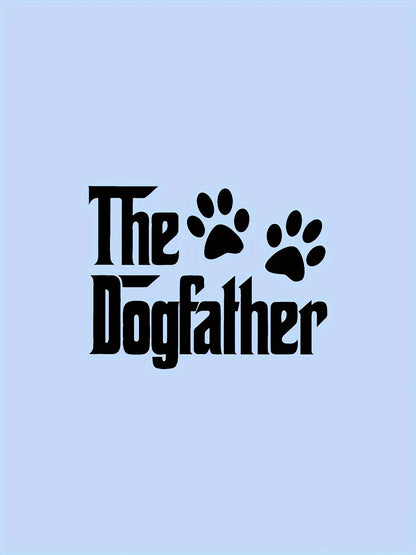 T-shirt homme à manches courtes avec motif dog father