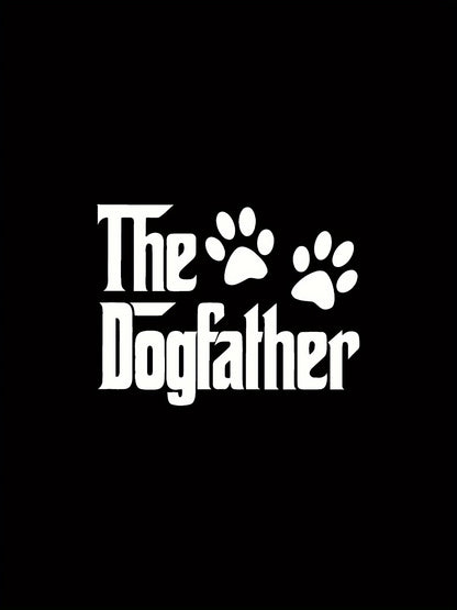 T-shirt homme à manches courtes avec motif dog father