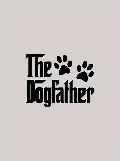 T-shirt homme à manches courtes avec motif dog father
